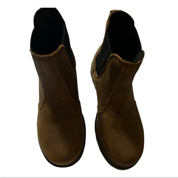 Women's Leather Carhartt Chelsea Frontier Boots Water Resistant Size 9 NEW - Picture 7 of 8